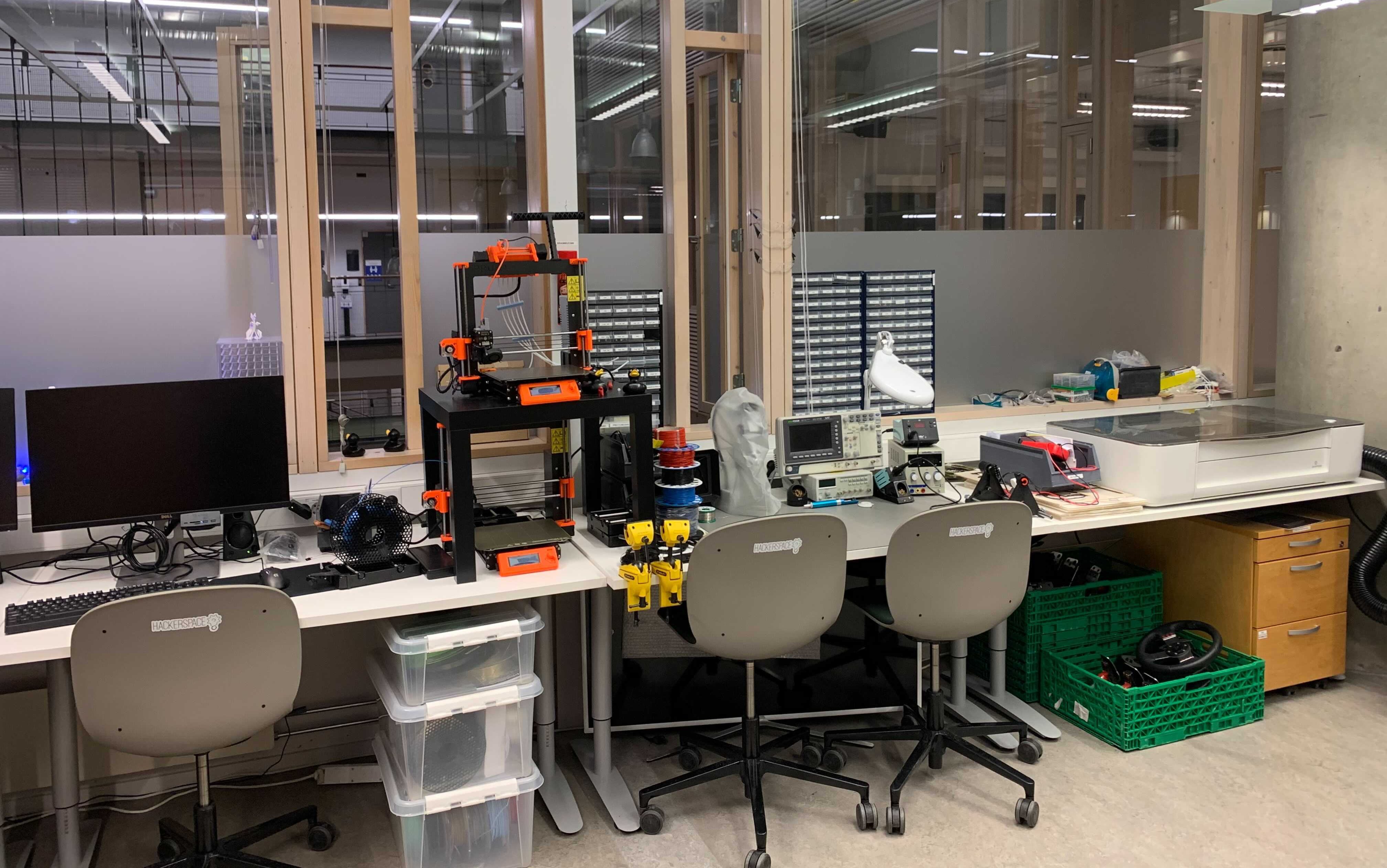 Bilde av verkstedet vårt